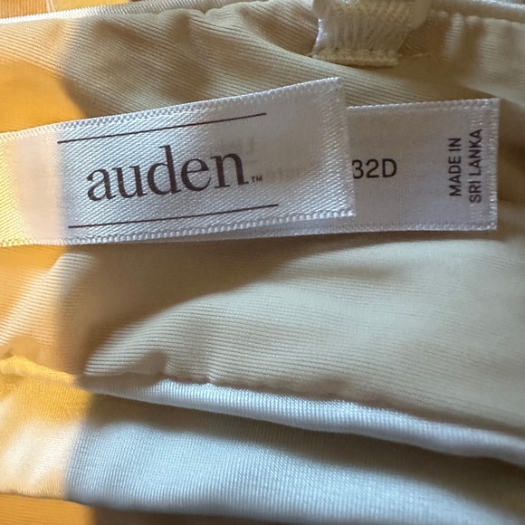 Auden Lightly Lined Straps or Strapless Underwire Bra Off White 32D - Picture 15 of 16